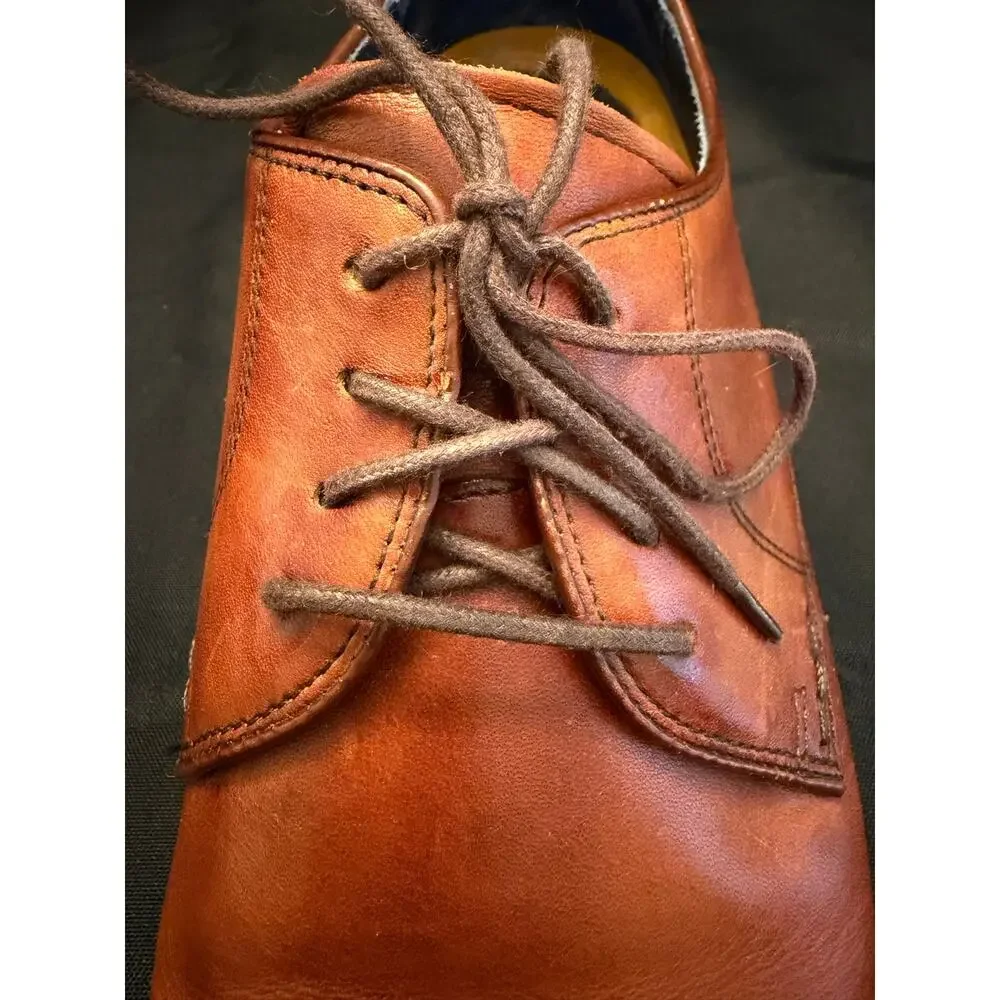Cole Haan Men's Lenox Hill Cap Toe Dress Shoes British Tan Leather 10 Wide